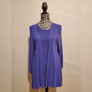 Chico's Set Knit Tank and Cardigan Size 1